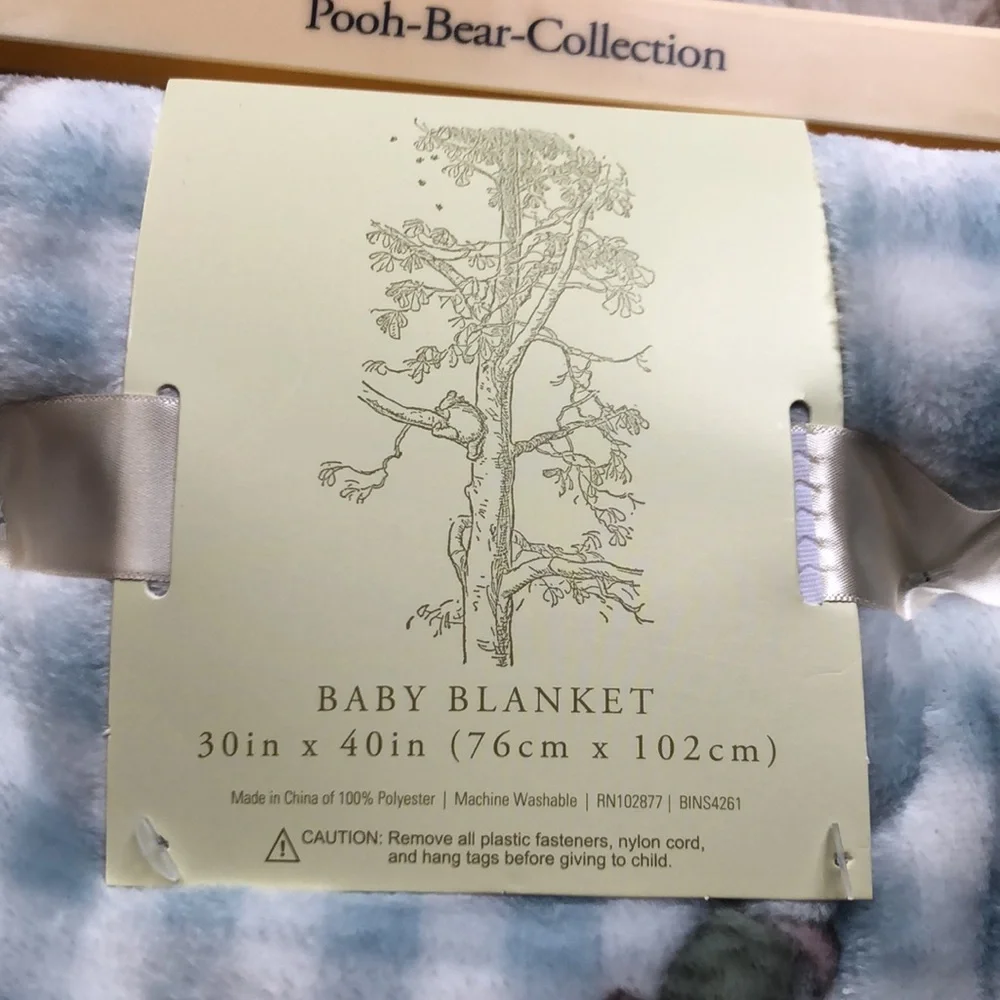 Winnie the Pooh and Friends EASTER Baby Blanket